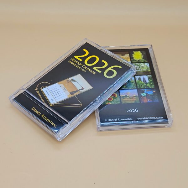 2026 Desktop Calendar - Business Card Size