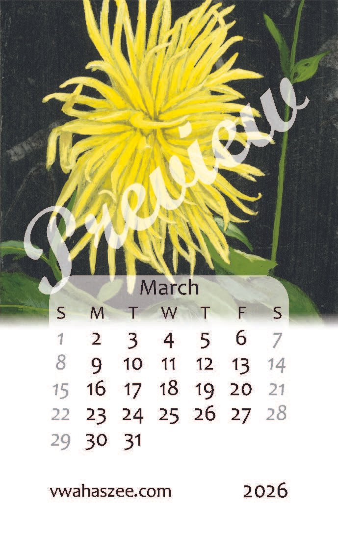 2026 Desktop Calendar - Business Card Size - Image 6