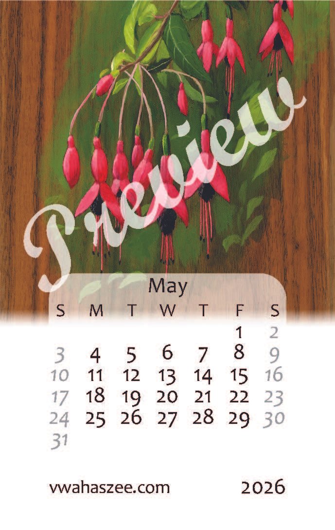 2026 Desktop Calendar - Business Card Size - Image 8