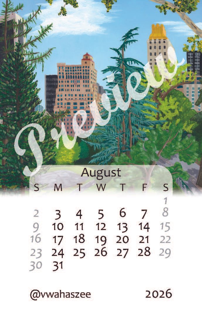 2026 Desktop Calendar - Business Card Size - Image 11