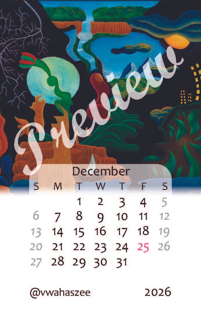 2026 Desktop Calendar - Business Card Size - Image 15